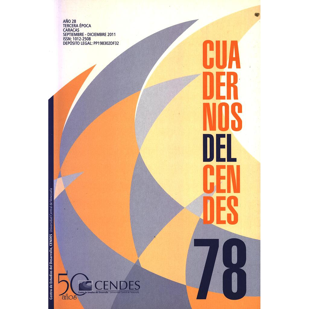 Cuadernos del CENDES N°78/2011