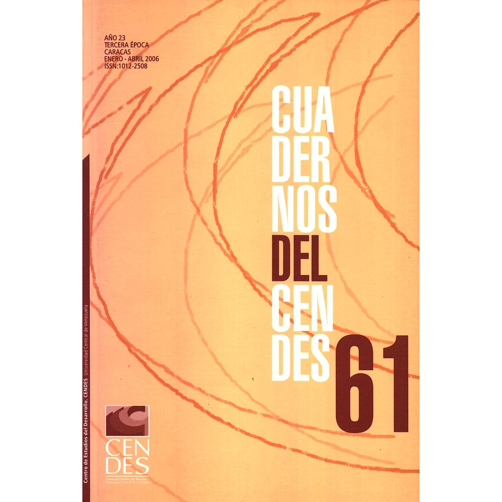 Cuadernos del CENDES N°61/2006