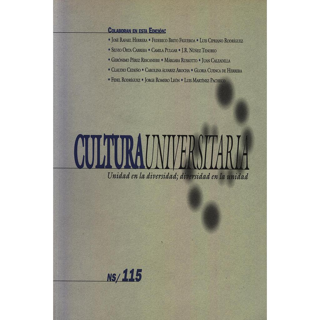 Cultura universitaria N°115/1997