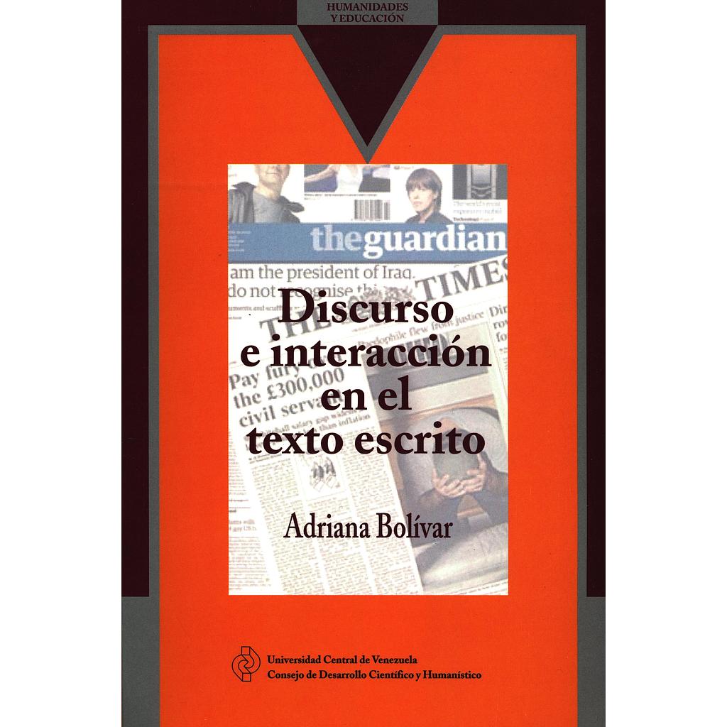 Discurso e interacción en el texto escrito