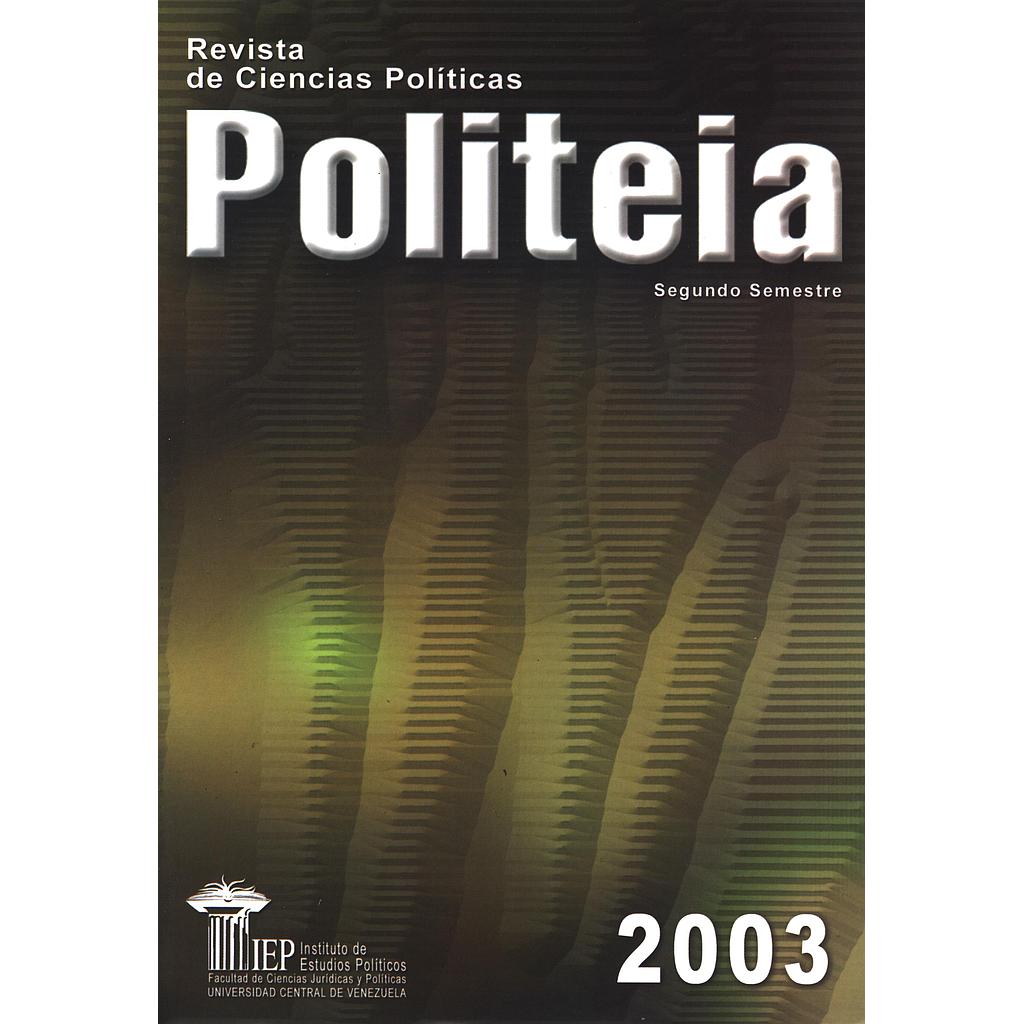 Politeia N°31/2003