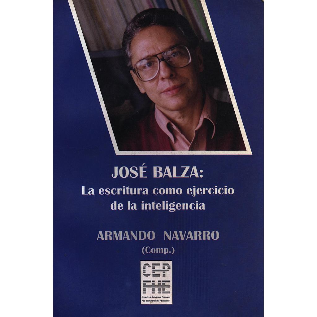 José Balza: La escritura como ejercicio de la inteligencia