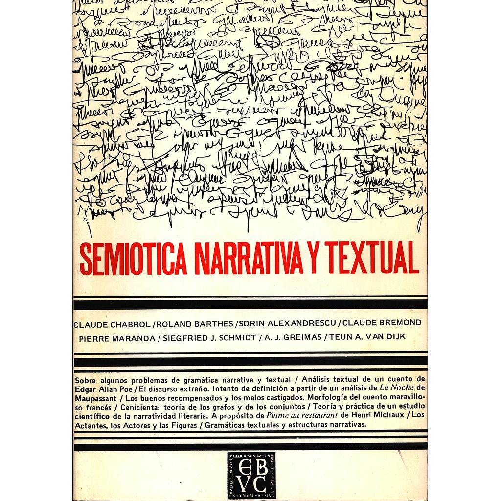 Semiótica narrativa y textual