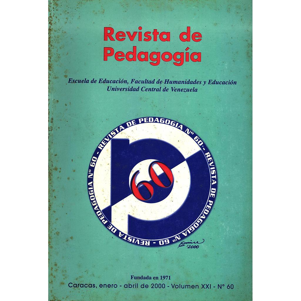 Revista de pedagogía N°60