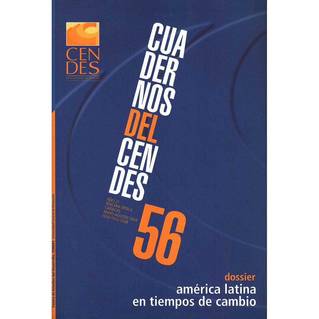 Cuadernos del CENDES N°56/2004