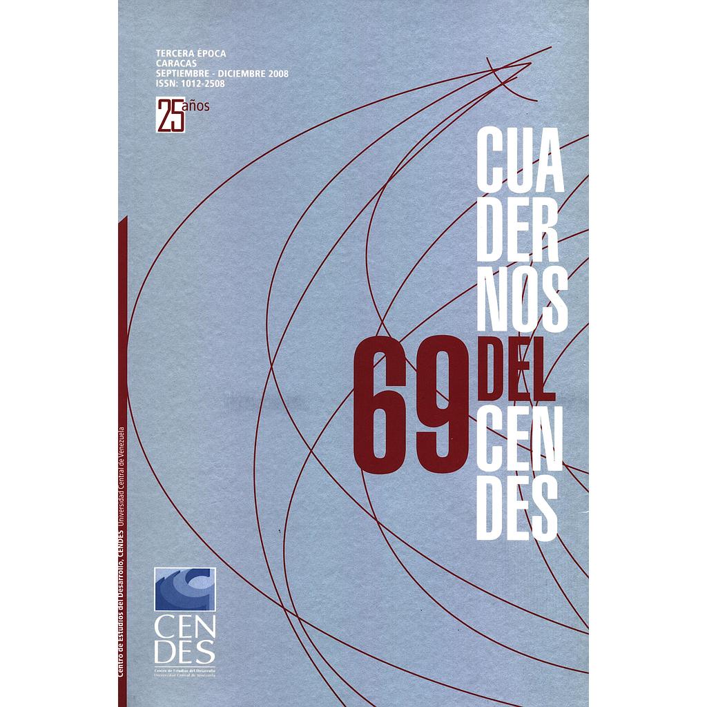 Cuadernos del CENDES N°69/2008