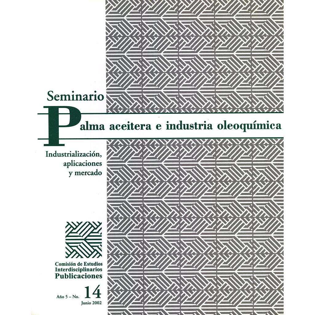 Seminario: Palma aceitera e industria oleoquímica
