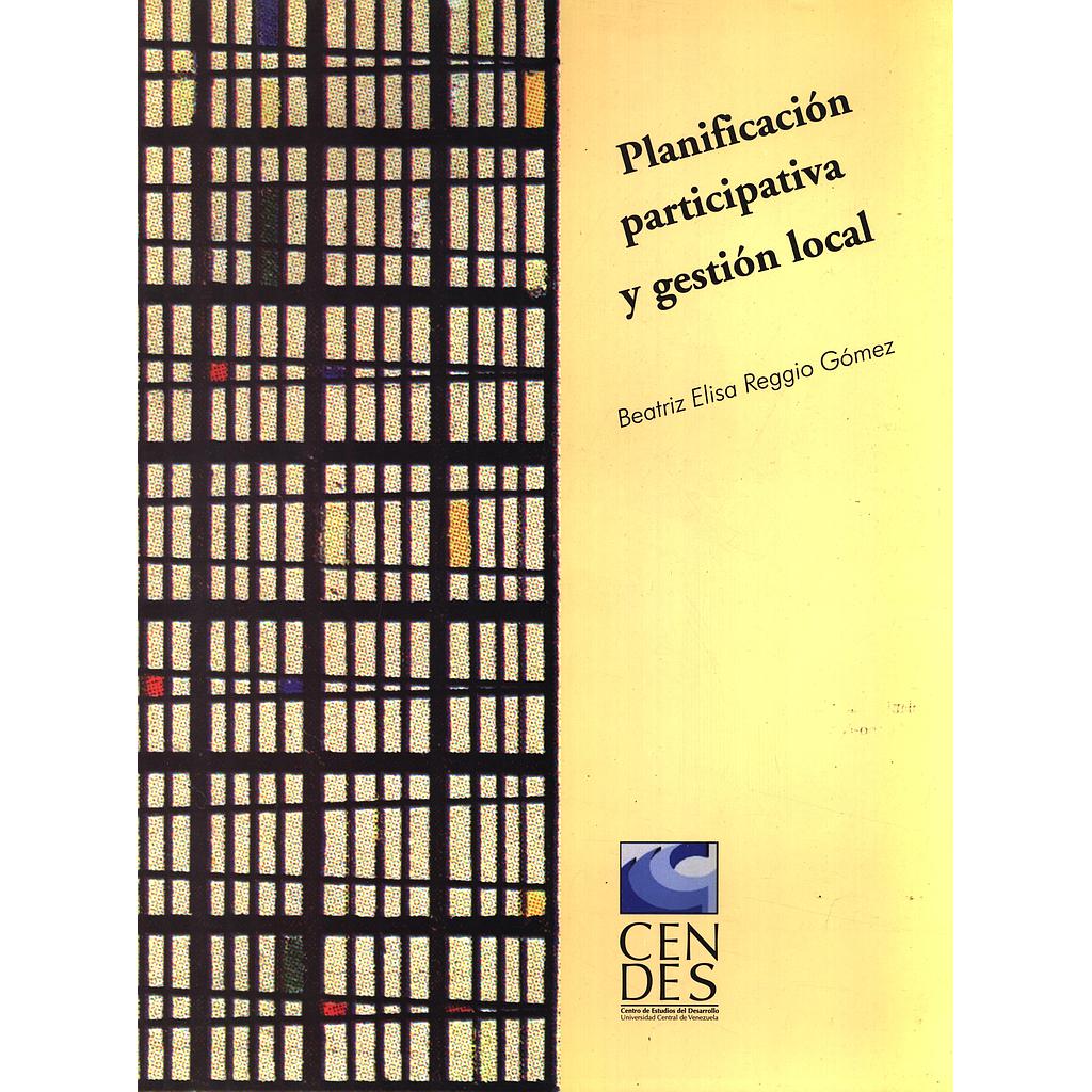 Cuadernos del CENDES Planificación participativa y gestión local